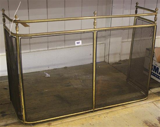 Brass mesh fender